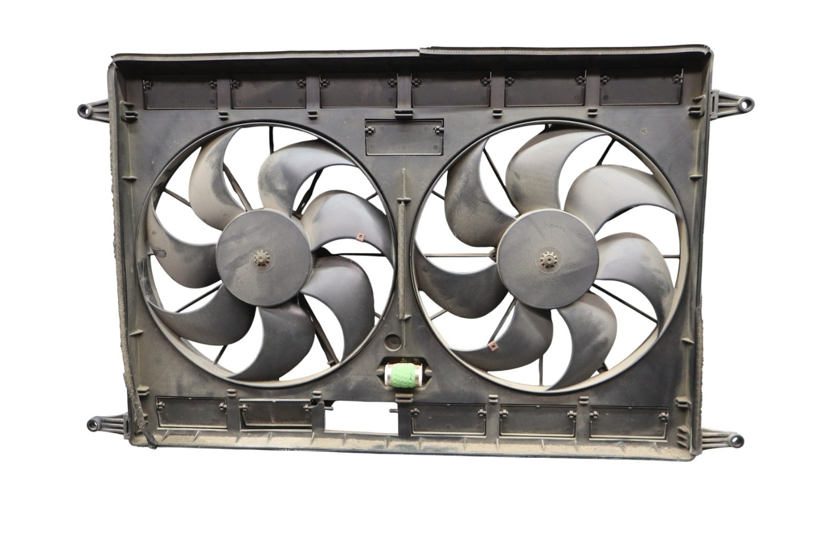 04-08 Maserati Quattroporte M139 Radiator Cooling Fan Motor Assembly Oem