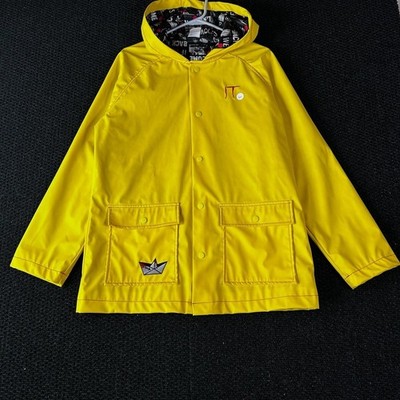 IT Chapter Two Yellow Raincoat Pennywise Horror Movie Character Jacket Size S