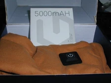 Genovega Women Men Heated Scarf with 5000mAh Battery,Portable Power Camel!