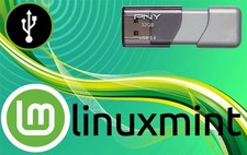 LINUX MINT 32GB Bootable USB Install  Live Flash Drive
