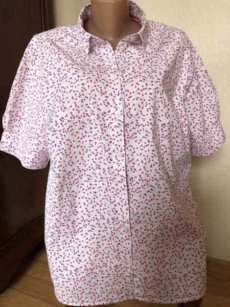 Women Seidensticker Shirt White Cotton 42 / XL