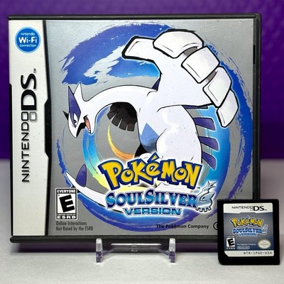 Pokemon Soul Silver Version [Nintendo DS   Authentic] Complete CIB SoulSilver