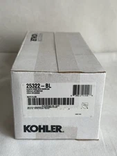 Kohler K-25322-BL Bathroom Sink Clicker Drain with Overflow Matte Black