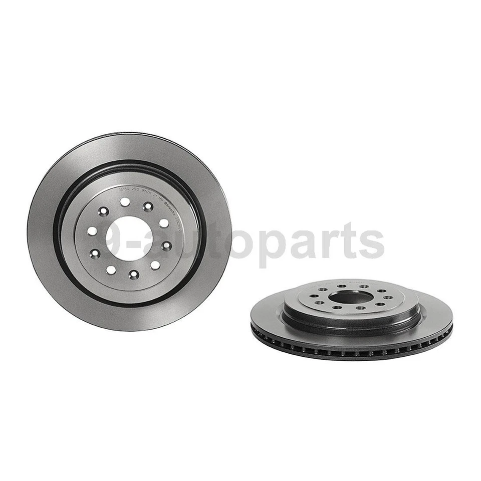 Rotores de freno de disco delanteros traseros Brembo OE para Cadillac ATS 2013 2014 2015 2016 2017 Foto 3 de 4