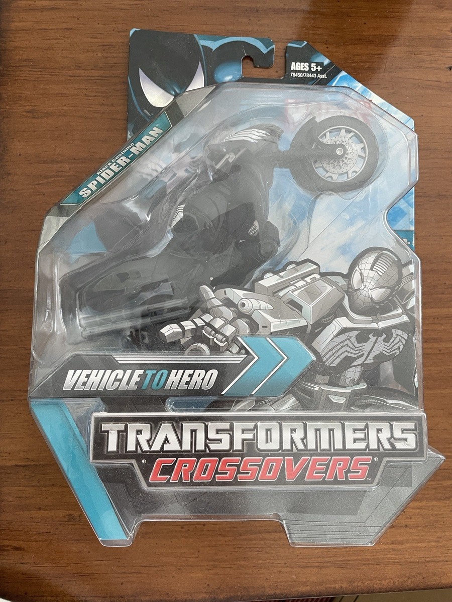 NIB Marvel Transformers Crossover Black Costume Spiderman | eBay