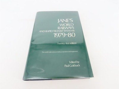 Jane's World Railways & Rapid Transit Systems 1979-80 von Goldsack, Redakteur HC Bk