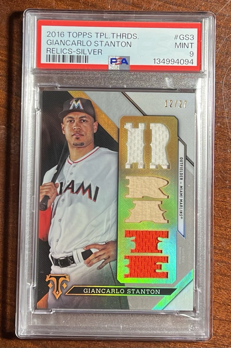 Giancarlo Stanton Baseball Sports Trading Cards & Accessories