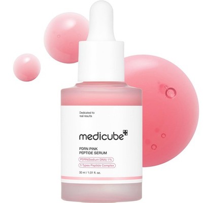 PDRN Pink Peptide Serum 30ml 1.01 fl.oz MEDICUBE Facial Skin Care Treatment
