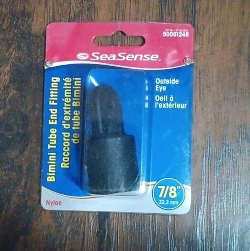 New SeaSense 50061246 Bimini Tube End Fitting 7/8", 22.2mm Free US Shipping - Afbeelding 1 van 2