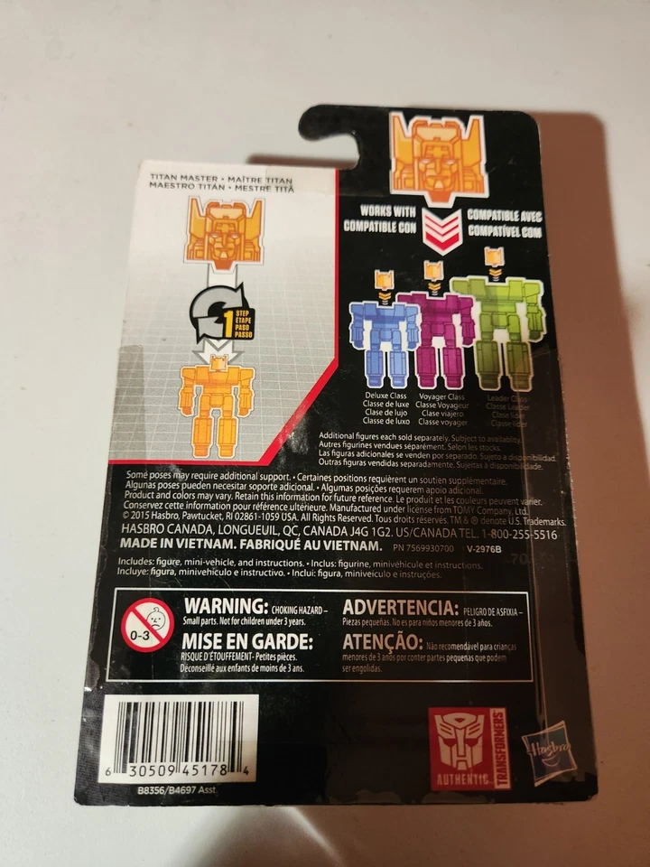 Transformers Titans Return Titan Master Apeface Headmaster Hasbro Foto 2 de 2
