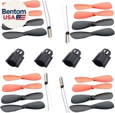 Drone Propeller, 16 Pieces of Propeller Props, 4 Pieces of 716 Hollow Cup Motors