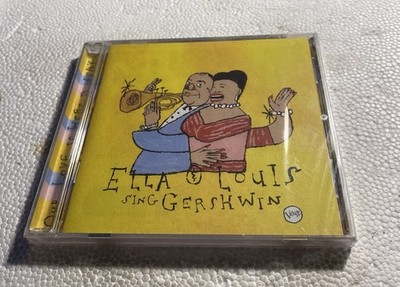 Ella Fitzgerald & Louis Armstrong Sing Gershwin CD 1998 Verve New Jazz Vocals