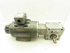 Cone Drive B051020.WAQVB Gear Reducer 20:1 Ratio 1"RH Sh. w/Inverter Drive Motor
