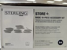 Kohler Sterling 88028700-0 Store 10 Piece Basic Shelf Kit in White