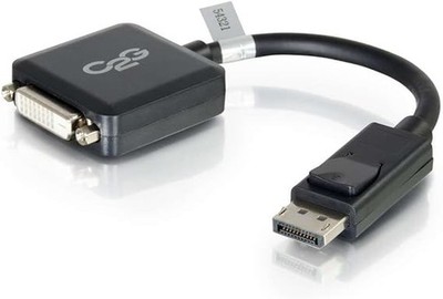 NEW C2G Legrand 54321 DisplayPort to DVI - Male DP to Female DVI-D 1080p Full HD