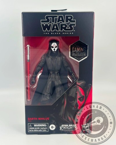 Star Wars Black Series Darth Nihilus 6” Gaming Greats Action Figure – Hasbro  - Picture 2 of 8