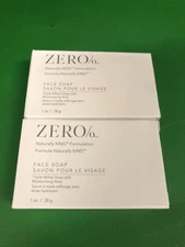 LOT of 2 ZERO Face Soap Triple Milled 1 oz. each