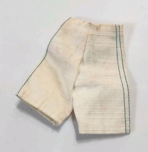 IDEAL TAMMY SHORTS RACQUET CLUB #9052-2 VTG WHITE BLUE STITCHING DOLL CLOTHES