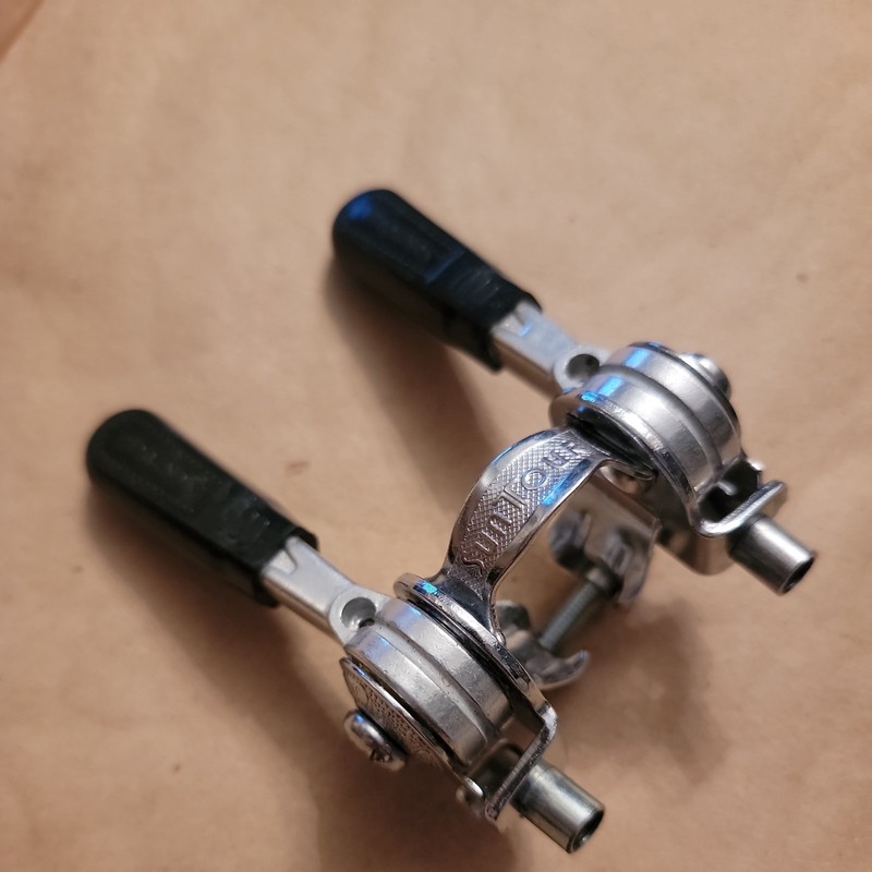 Vintage SunTour DLW LD-1000 Downtube Shifter for Clamp-On Mount