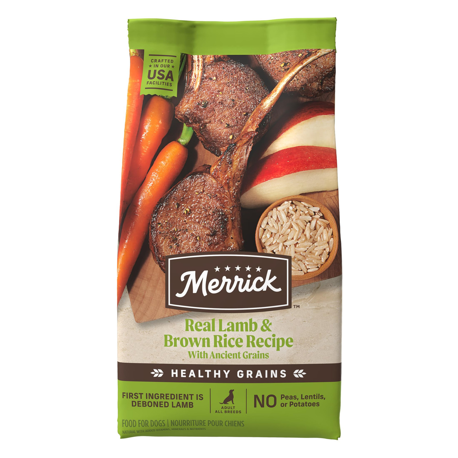 Lamb And Brown Rice 25lb