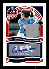 2024 Panini Stars & Stripes CANNON GOLDIN SIGNATURES MATERIAL AUTO NTS-CG B