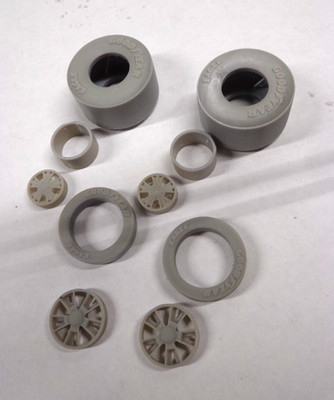1/25 3d Printed Goodyear Eagle Drag Tires with Weld Wheels