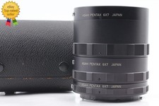 Top MINT w/ Case Pentax 6x7 67 Auto Extension Tube Ring 1 2 3 Set From JAPAN