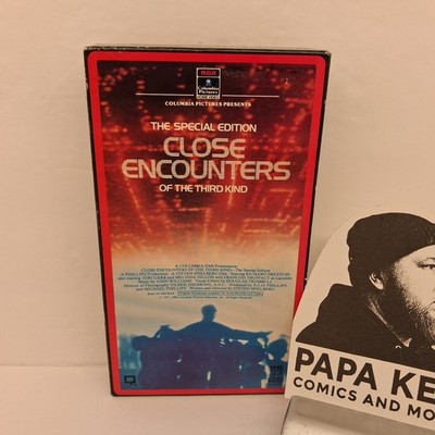 Close Encounters of the Third Kind Special Edition VHS RCA Columbia Spielberg 