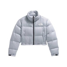 The North Face Nuptse 700 Short Stand Collar Zipper Warm Down Jacket