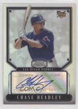 2007 Bowman Sterling Refractor /199 Chase Headley #BS-CH Auto