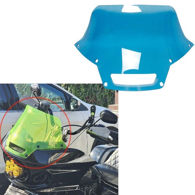 #ad 7quot; Lake Blue Windshield Windscreen for Harley 22 26 Softail Low Rider ST FXLRST $79.95