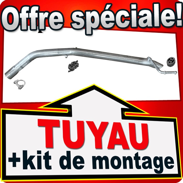 Tuyau arriere Opel Adam 1.2 echappement en acier