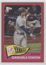 2021 Topps 1965 Topps Redux Red Border 68/70 Giancarlo Stanton #T65-34 sy5