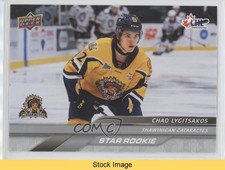 2024-25 Upper Deck CHL Star Rookies Chad Lygitsakos #381 READ 13o2