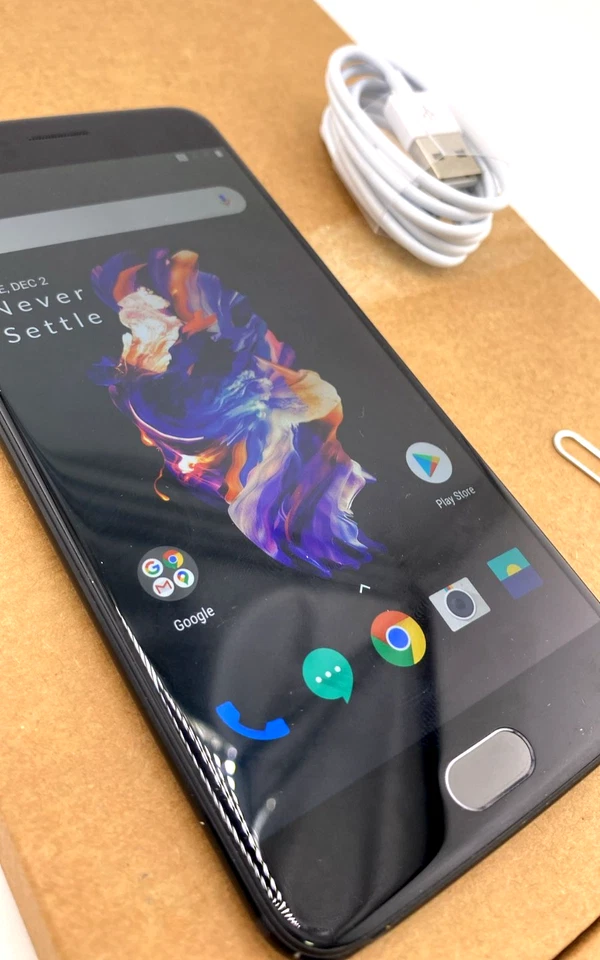 OnePlus 5 A5000 Black Unlocked Dual Sim 128GB 6GB 5.5" Android Smartphone Fast - Image 2 of 4