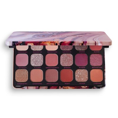Makeup Revolution Forever Flawless Allure Palette - 18 Shades, Matte & Shimmer