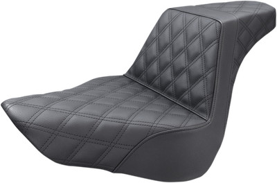 Saddlemen Step-Up Lattice Gel Seat fits 2018-2025 Harley Softail FXBR FLFB