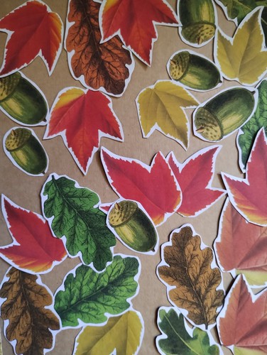 Autumn Halloween 100+ elements embellishments*papers*scrapbook*journal - Picture 9 of 19