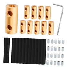 10pcs 10AWG Wire Connector Nut Kit, 60Amp Quick Connection Terminal Yellow