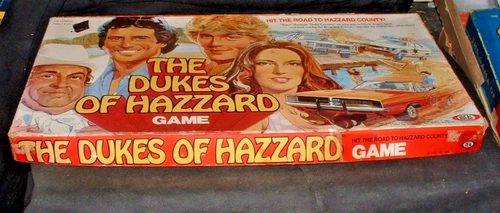 Vintage 1981 Ideal The Dukes Of Hazzard Board Game Great Shape Almost Complete