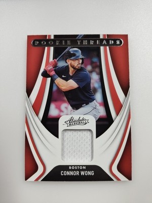 2022 Panini Absolute - Rookie Threads Connor Wong #RT-CW (MEM, RC)