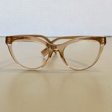 Burberry Brown Clear Cat Eye Frame Eyeglasses Italy B2311 3358 51 19 140