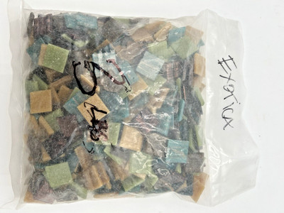 Mosaic Mercantile Vitreous Glass Mosaic Tiles 3/4X3/4 Inch Exotic Series 3 Pound