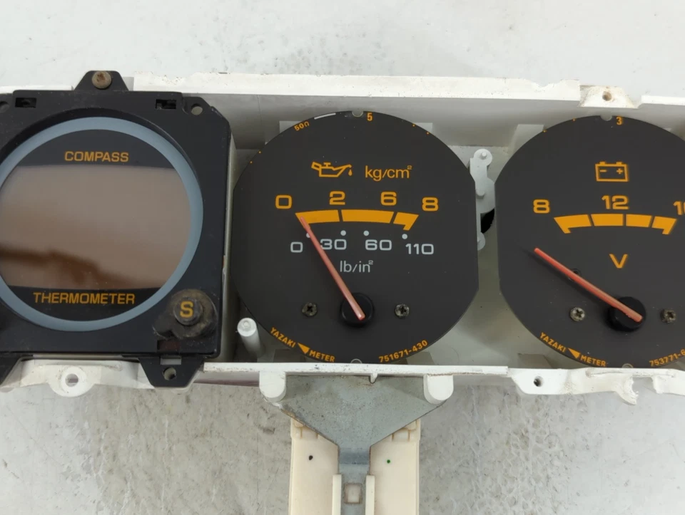 Cuadro de instrumentos velocímetro Mitsubishi Montero 1994-1995 medidores LLAC0 Foto 4 de 4