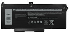 New Dell Latitude 5420 5520 3560 4 Cell Laptop Battery RJ40G M033W 63Wh 15.2V