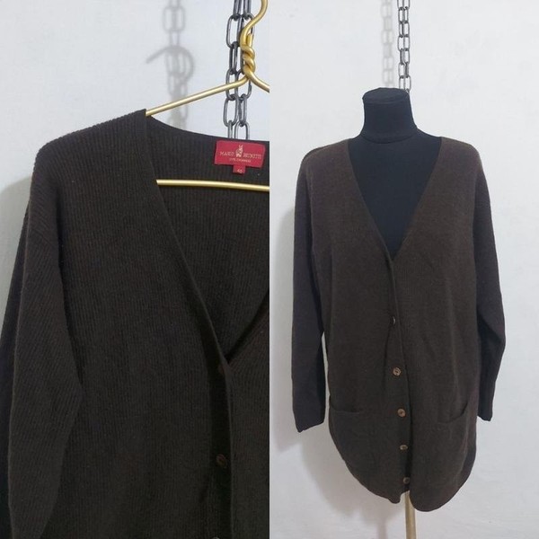 Women Carlo Pazolini Sweater Brown Cashmere 42 /