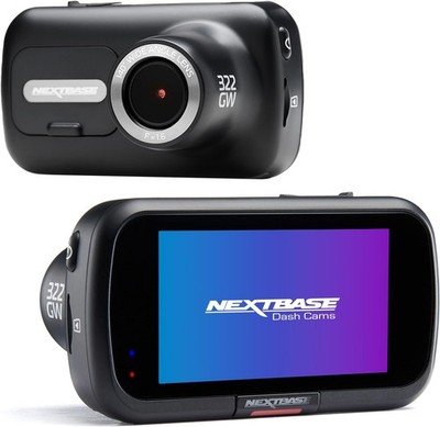 Full HD Dashcam mit 1080p, GPS, WiFi & Parkmodus, Nextbase NBDVR322GW, GEPRÜFT