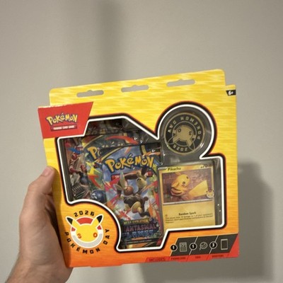 Pokémon TCG Pokémon Day 2026 Sealed Box with Pikachu Foil Promo, Coin & Boosters