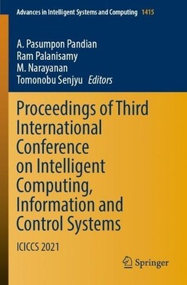 Proceedings of Third International Conference on Intelligent ... - 9789811673290
