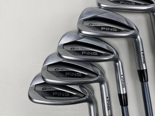 Ensemble De Fers Ping G425 5-PW, UW Point Noir - Graphite Alta CB Regular, état 8/10